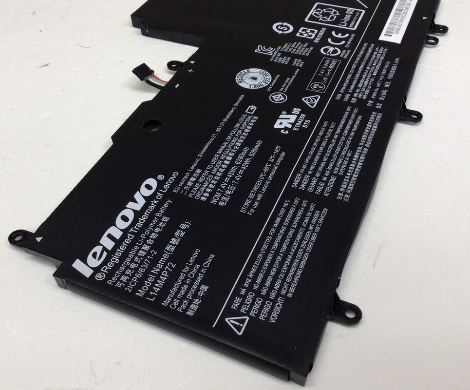 LENOVO Yoga 3 1470 80JH00LWCF - L14M4P72 Original Laptop Notebook Battery (1 Yr Warranty)