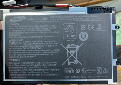 DELL Alienware P06T003 - PT6V8 Genuine Original Laptop Notebook Battery ( 1 Yr Warranty )