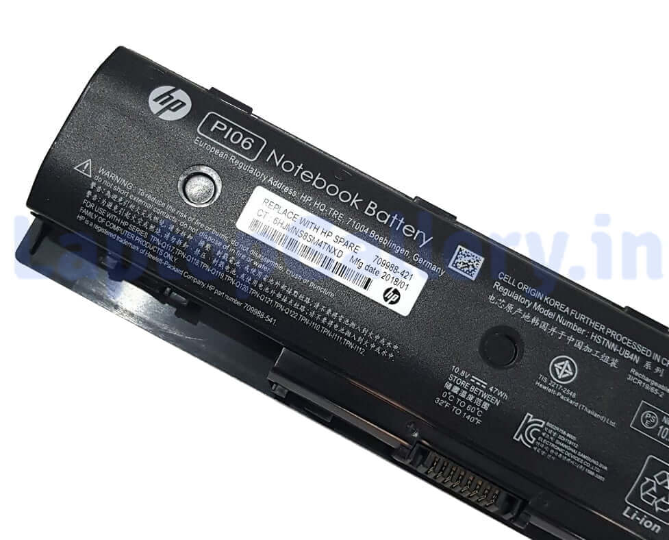 HP 709988-252 - PI06 Original Laptop Notebook Battery (1 Yr Warranty)