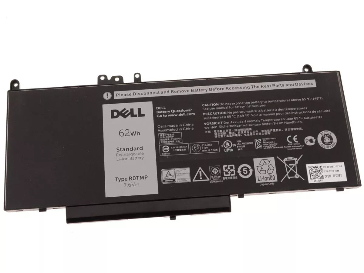 DELL ROTMP - ROTMP Genuine Original  Laptop Notebook Battery( 1 Yr Warranty )