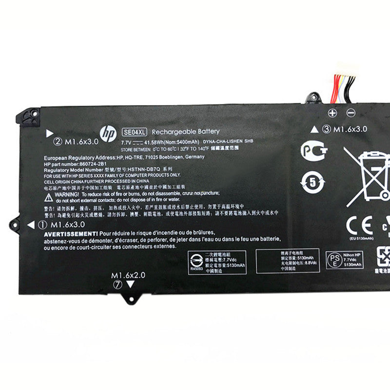HP Pro x2 612 G2 ( 1DT66AW ) - SE04XL Original Laptop Notebook Battery (1 Yr Warranty)
