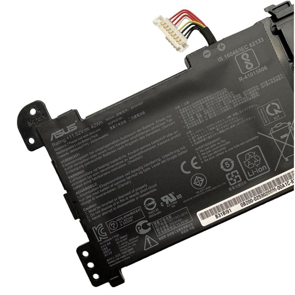 ASUS R520UA-BR580T - B31N1637 Original Laptop Notebook Battery (1 Yr Warranty)