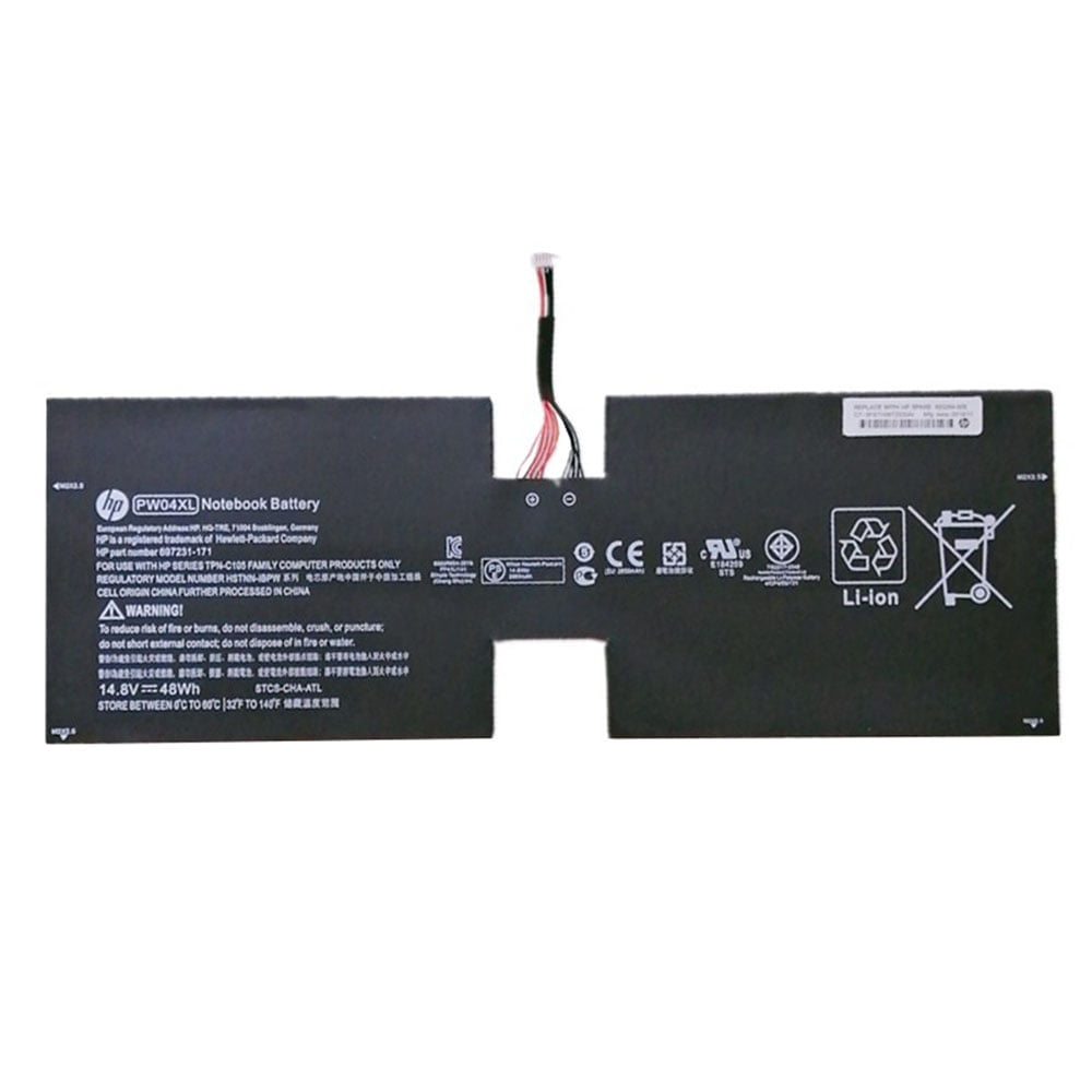 HP Spectre XT TouchSmart Ultrabook 15-4000ed - PW04XL Original Laptop Notebook Battery (1 Yr Warranty)