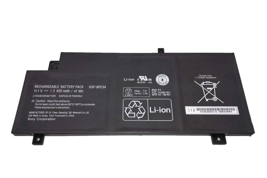 SONY BPS34 - BPS34 Original Laptop Notebook Battery (1 Yr Warranty)
