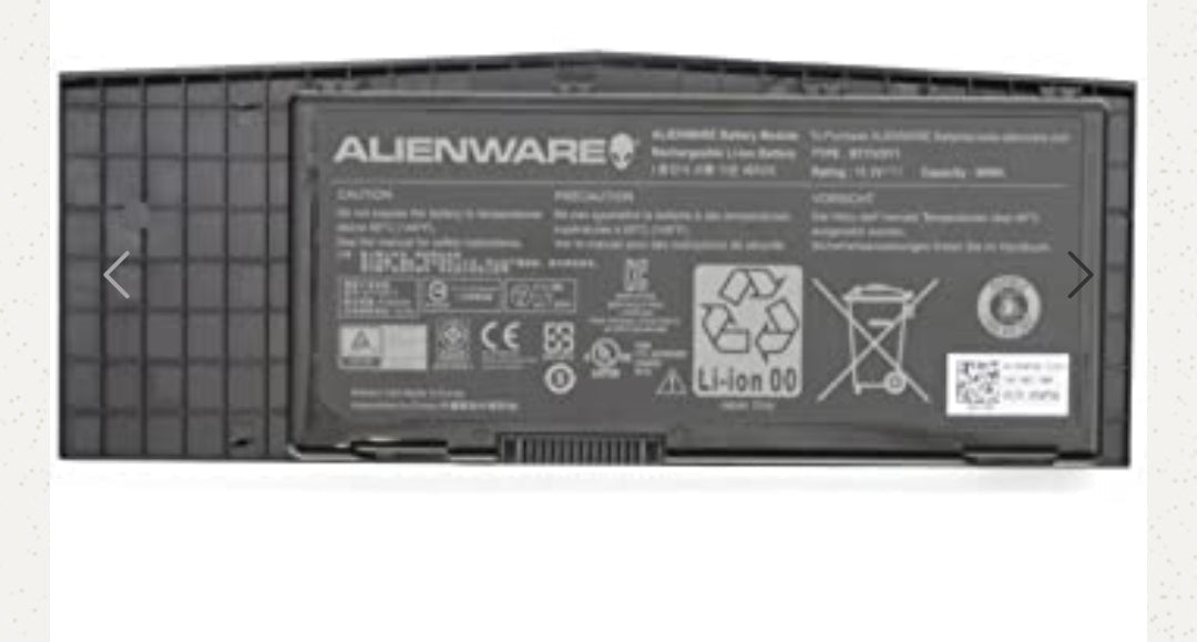 DELL 7XC9N 5WP5W C0C5M - BTYVOY1 Genuine Original Laptop Notebook Battery ( 1 Yr Warranty )