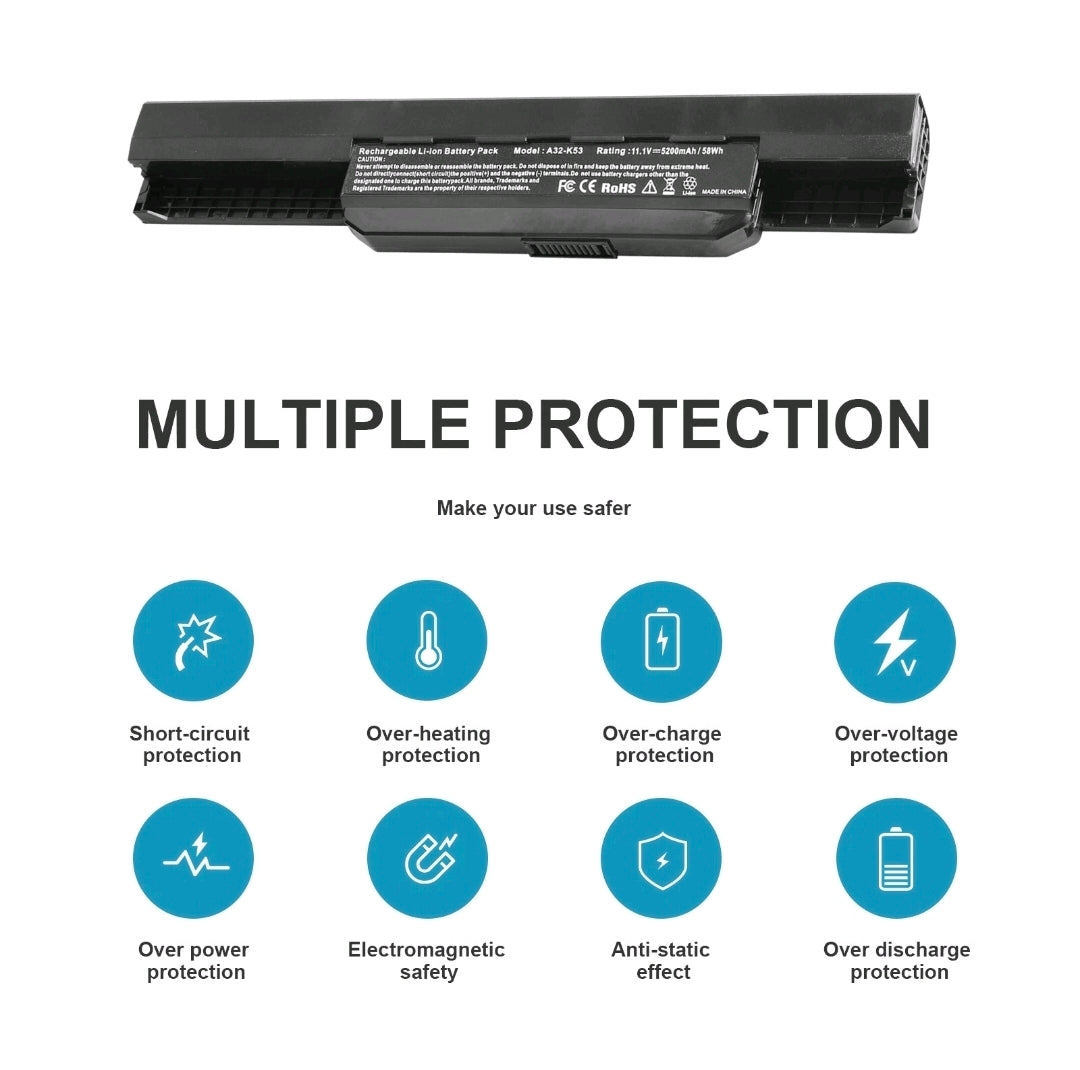 ASUS K54H - A32-K53 Original Laptop Notebook Battery (1 Yr Warranty)