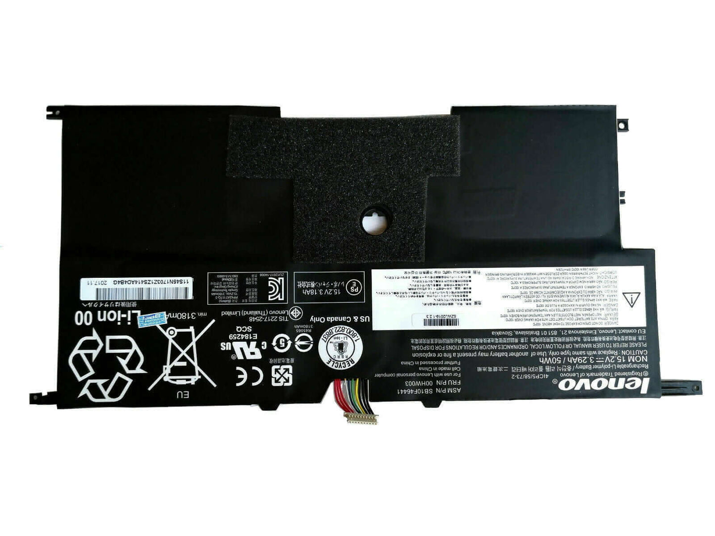 LENOVO ThinkPad X1 Carbon 20BS000NAU - 00HW003 Original Laptop Notebook Battery (1 Yr Warranty)