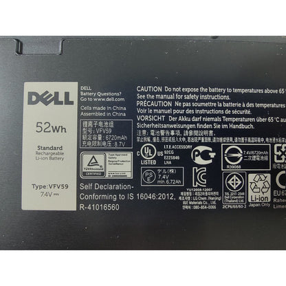 DELL Latitude E7250 - VFV59 Original Laptop Notebook Battery (1 Yr Warranty)