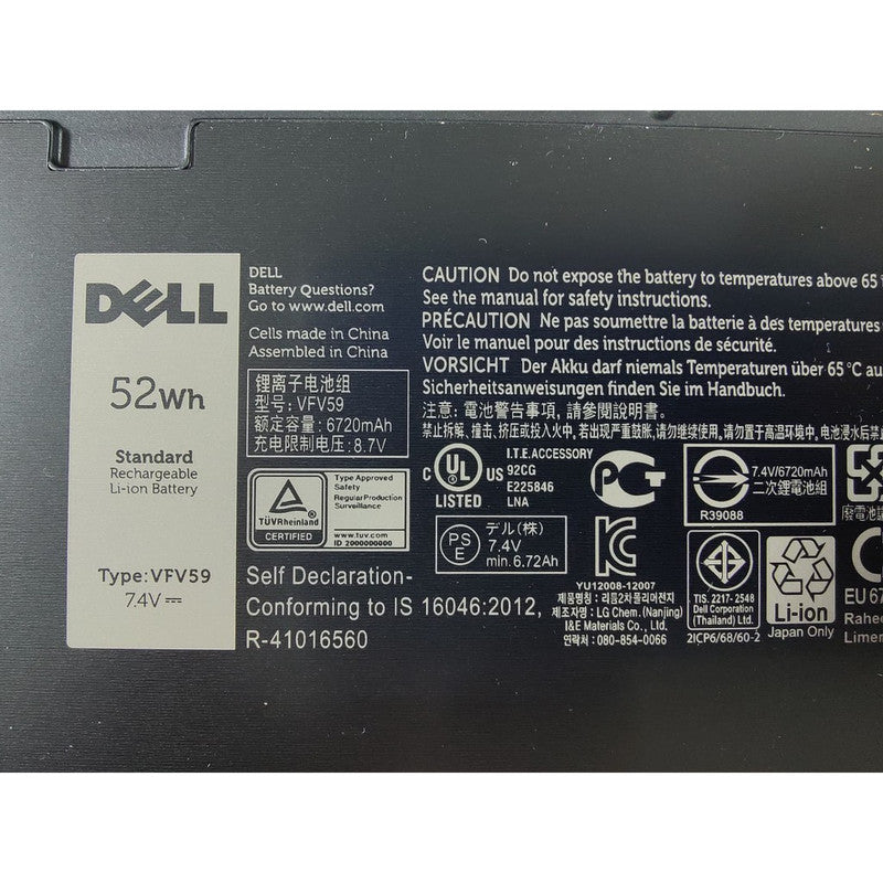 DELL 451-BBFT - VFV59 Original Laptop Notebook Battery (1 Yr Warranty)