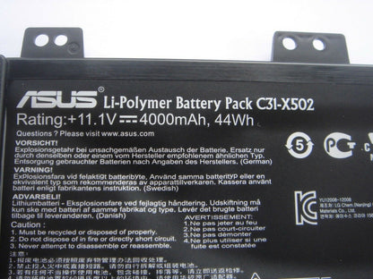 ASUS C21-X502 - C21-X502 Original Laptop Notebook Battery (1 Yr Warranty)