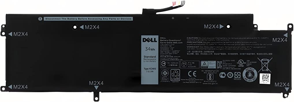 DELL 0MH25J - XCNR3 Original Laptop Notebook Battery (1 Yr Warranty)