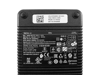 DELL LAPTOP CHARGER 330W 19.5V 16.9A GENUINE Original Adapter ( 7.4 MM ) ( 1 Yr Warranty ) DP/N : Y90RR