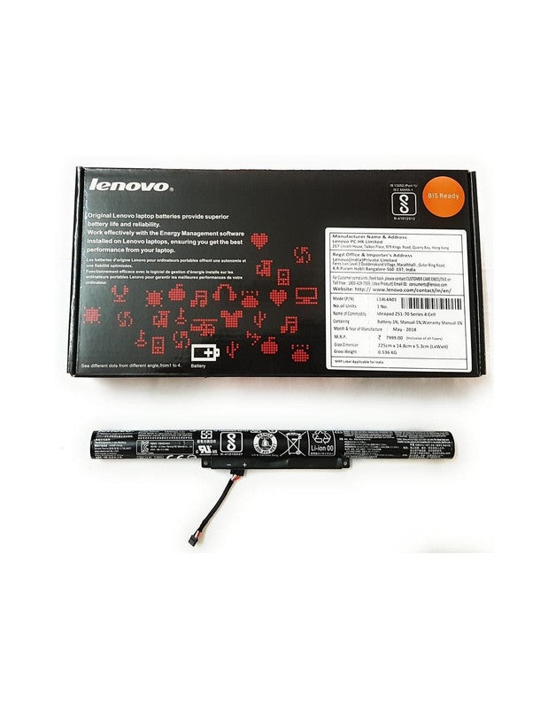LENOVO Erazer Z41-70 - L14M4E01 Original Laptop Notebook Battery (1 Yr Warranty)