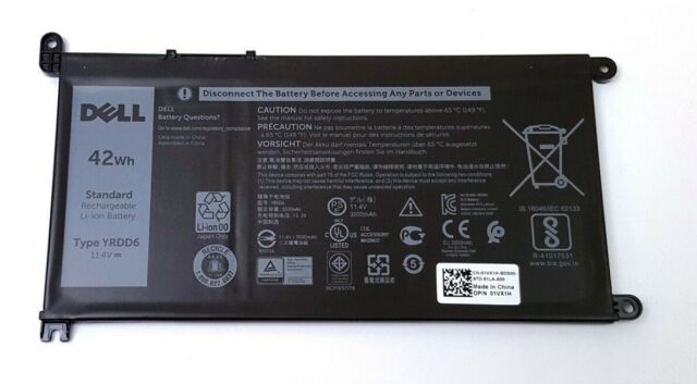 DELL Vostro 14 3000 - YRDD6 Original Laptop Notebook Battery (1 Yr Warranty)