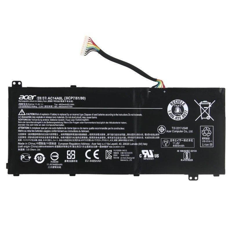 ACER 31CP7/61/80 - AC14A8L Original Laptop Notebook Battery (1 Yr Warranty)