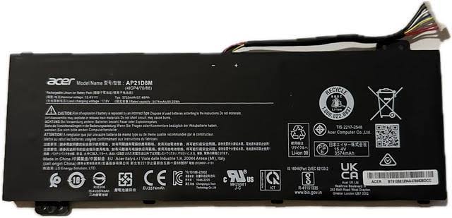 ACER Nitro 5 AN515-58 - AP21D8M Original Laptop Notebook Battery (1 Yr Warranty)