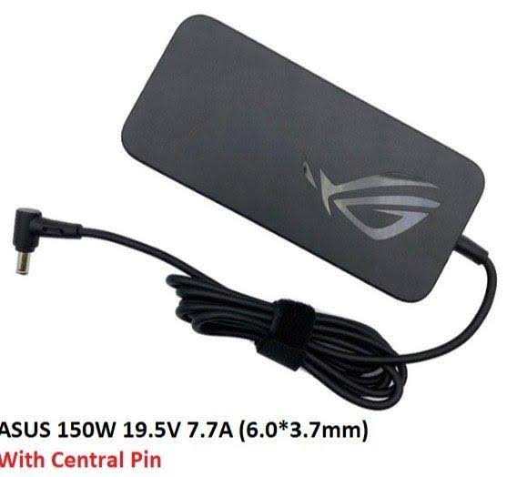 ASUS Laptop Charger 150W 19.5V 7.7A Original Adapter Model No : FX505DT-AL189T (6.0 mm x 3.7 mm) (1 Yr Warranty) (Power Cord Included)