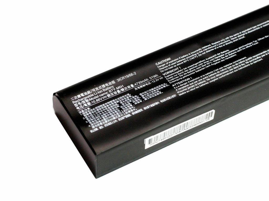MSI GP75 Leopard 10SDK-019 - BTY-M6H Original Laptop Notebook Battery (1 Yr Warranty)