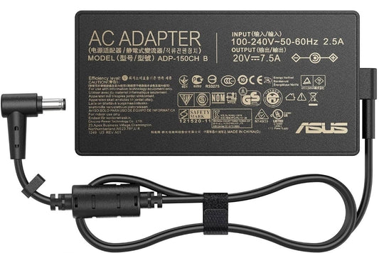 ASUS Laptop Charger 150W 20V 7.5A Original Adapter Model No: FA706I (5.5 mm x 2.5 mm ) (1 Yr Warranty) (Power Cord Included)