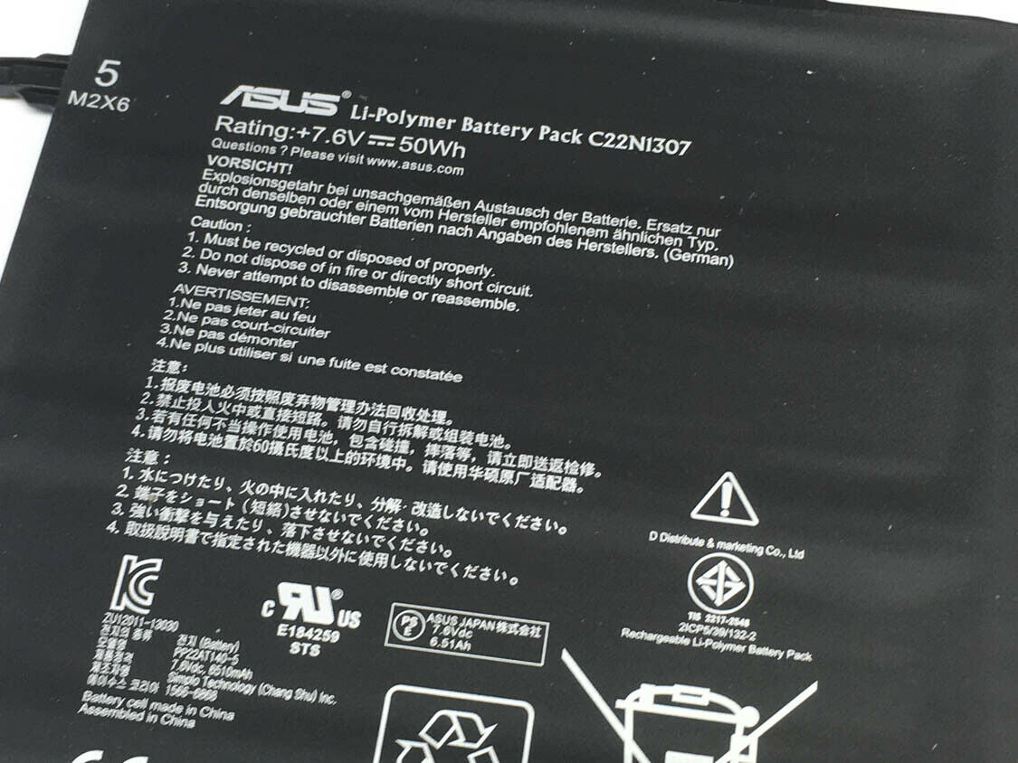 ASUS T300LA - C22N1307 Original Laptop Notebook Battery (1 Yr Warranty)