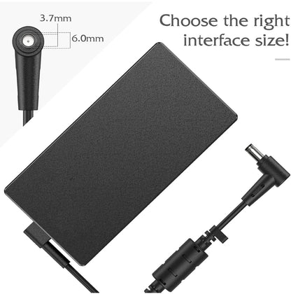 ASUS Laptop Charger 230W 19.5V 11.8A Original Adapter Model No: FX705DY (6.0 mm x 3.7 mm) (1 Yr Warranty) (Power Cord Included)