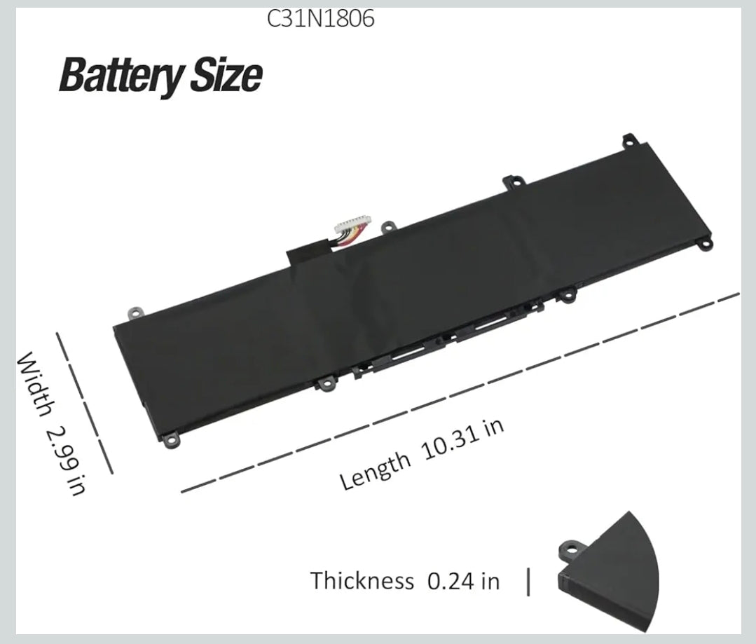 ASUS V330FA - C31N1806 Original Laptop Notebook Battery (1 Yr Warranty)