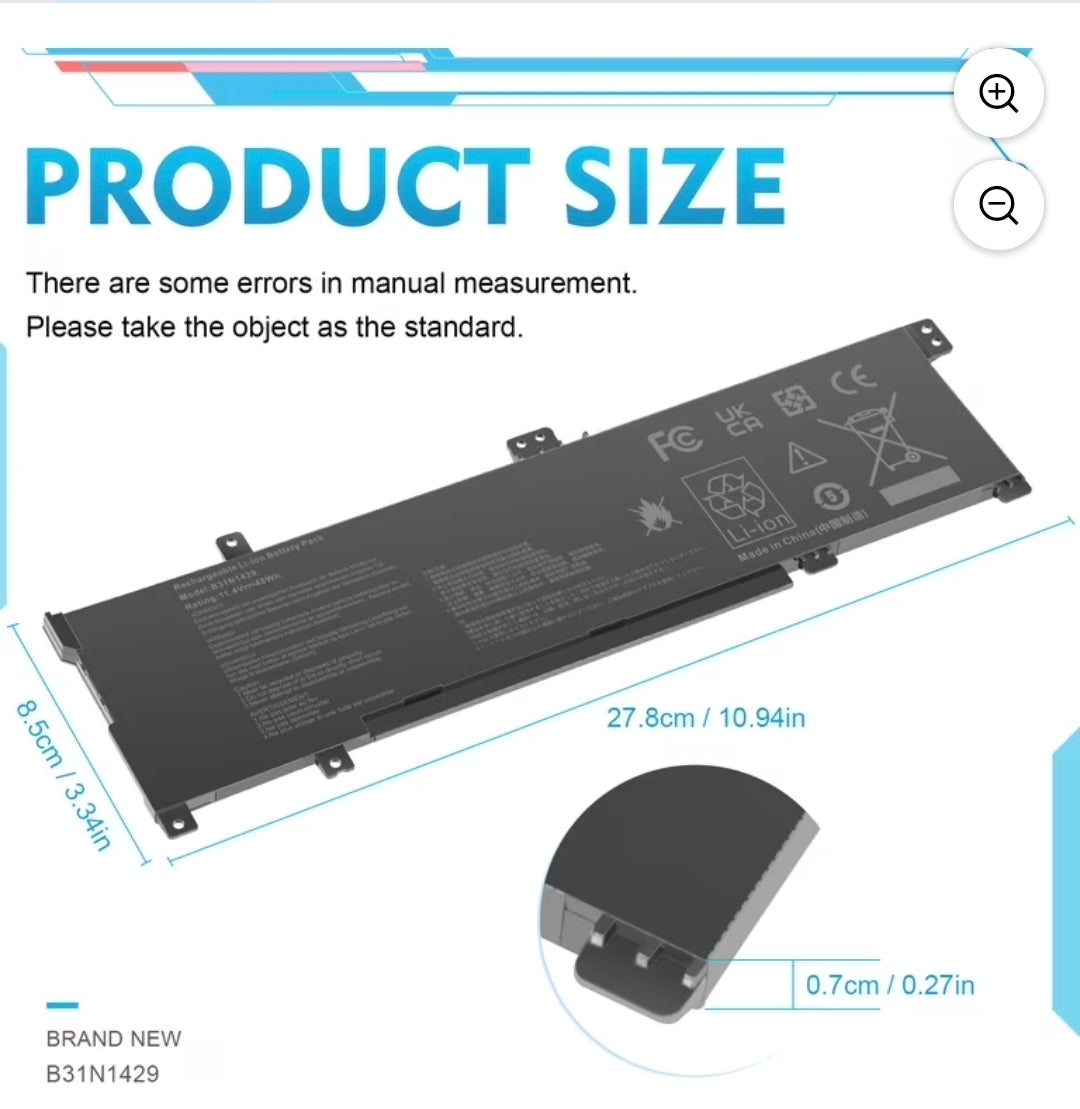 ASUS K501UX - B31N1429 Original Laptop Notebook Battery (1 Yr Warranty)