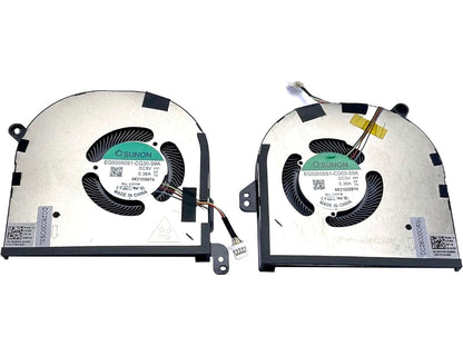 Original FAN Pair Dell XPS 15 9510  P/N : 009RK6 , 09RK6