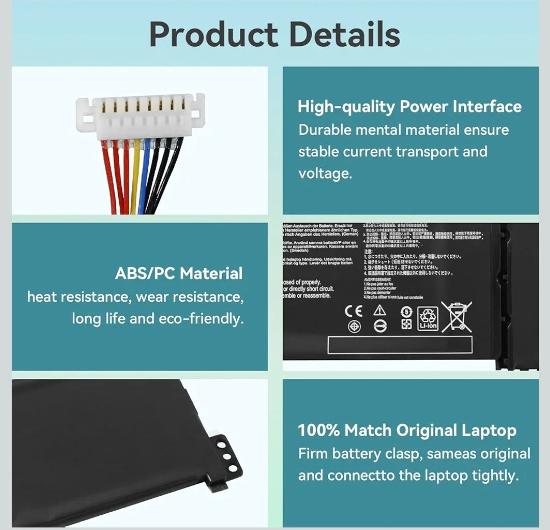 ASUS K510UN - B31N1637 Original Laptop Notebook Battery (1 Yr Warranty)