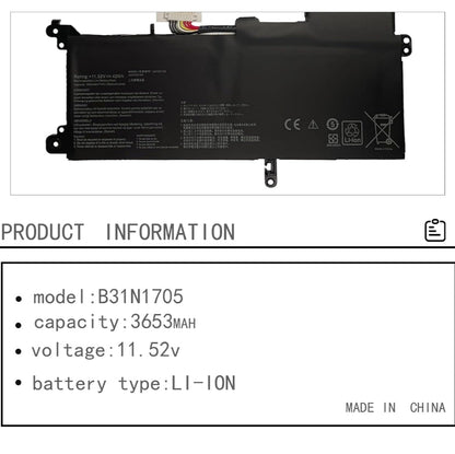 ASUS ZenBook Flip 14 UX460UA - B31N1705 Original Laptop Notebook Battery (1 Yr Warranty)