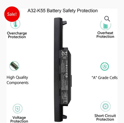 ASUS K45N - A32-K55 Original Laptop Notebook Battery (1 Yr Warranty)