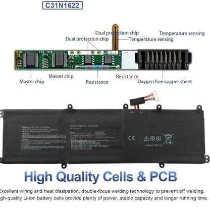 ASUS Zenbook UX3430UA - C31N1622 Original Laptop Notebook Battery (1 Yr Warranty)