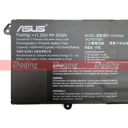 ASUS E1504GA - C31N2024 Original Laptop Notebook Battery (1 Yr Warranty)