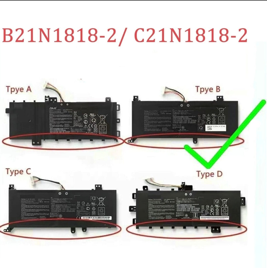 ASUS K512FA - C21N1818-2 Original Laptop Notebook Battery (1 Yr Warranty)