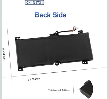 ASUS ROG Strix GL704 - C41N1731 Original Laptop Notebook Battery (1 Yr Warranty)