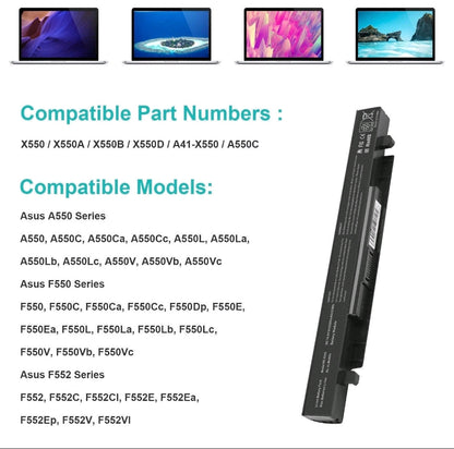 ASUS X550VQ - A41-X550 Original Laptop Notebook Battery (1 Yr Warranty)