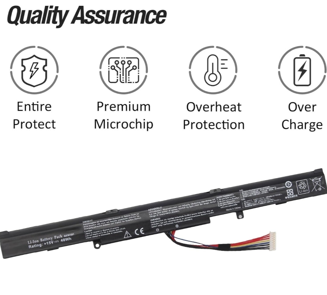 ASUS VivoBook Pro N752VX - A41N1501 Original Laptop Notebook Battery (1 Yr Warranty)