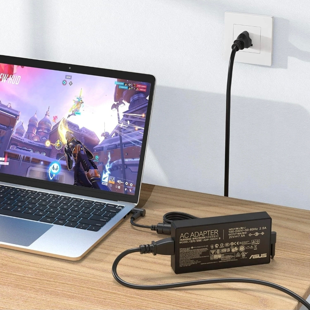 ASUS Laptop Charger 120W 19V 6.32A Original Adapter (5.5 mm x 2.5 mm) (1 Yr Warranty) (Power Cord Included)