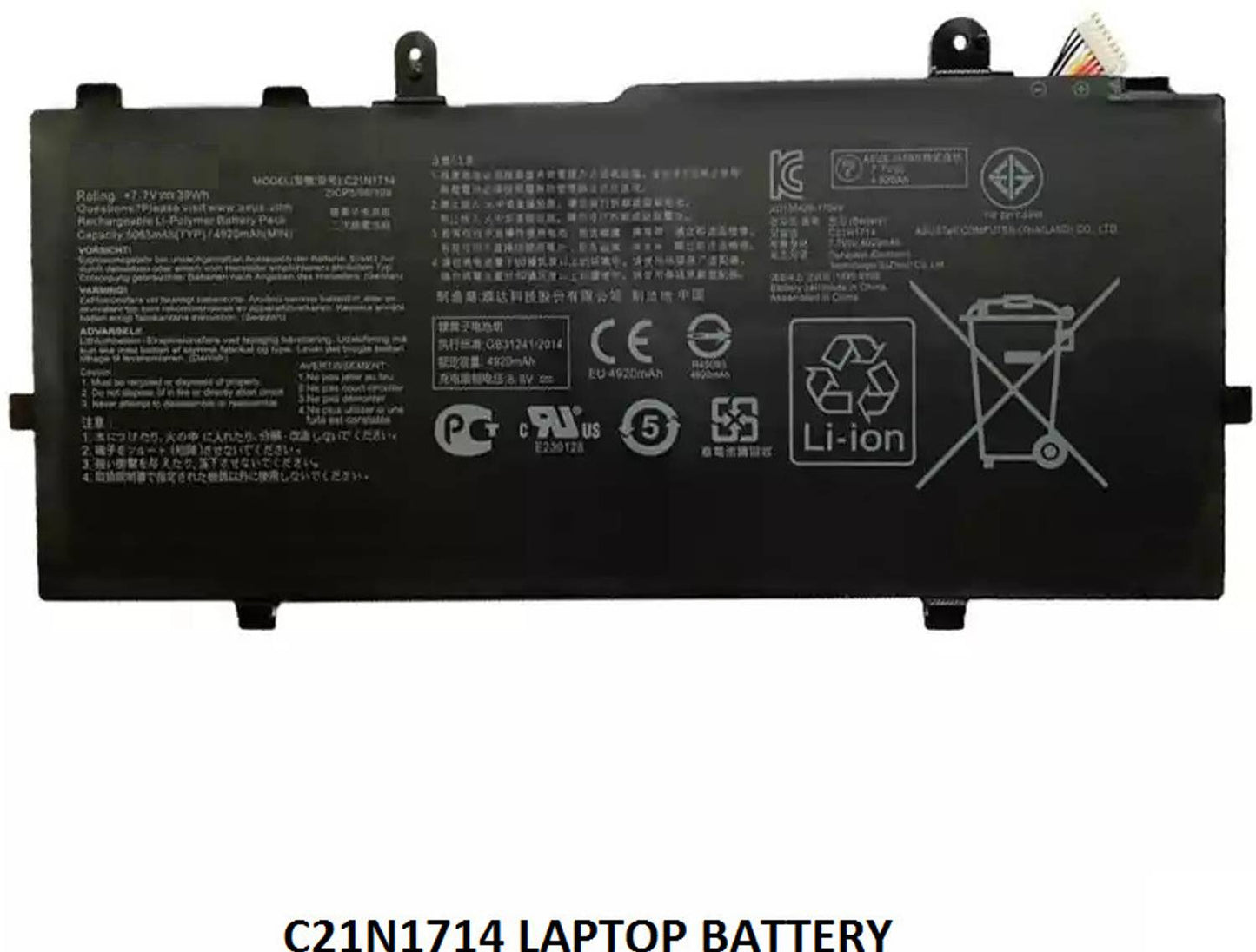 ASUS J401CA - C21N1714 Original Laptop Notebook Battery (1 Yr Warranty)