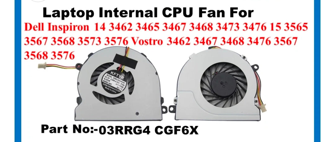 Original FAN Dell Inspiron 14 3468 P/N : 03RRG4 , 3RRG4