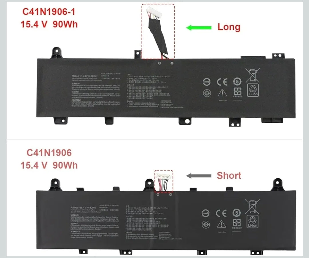 ASUS TUF FA506Q - C41N1906 Original Laptop Notebook Battery (1 Yr Warranty)