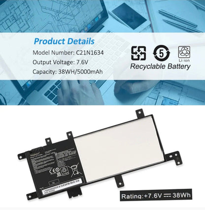 ASUS FL8000L - C21N1634 Original Laptop Notebook Battery (1 Yr Warranty)