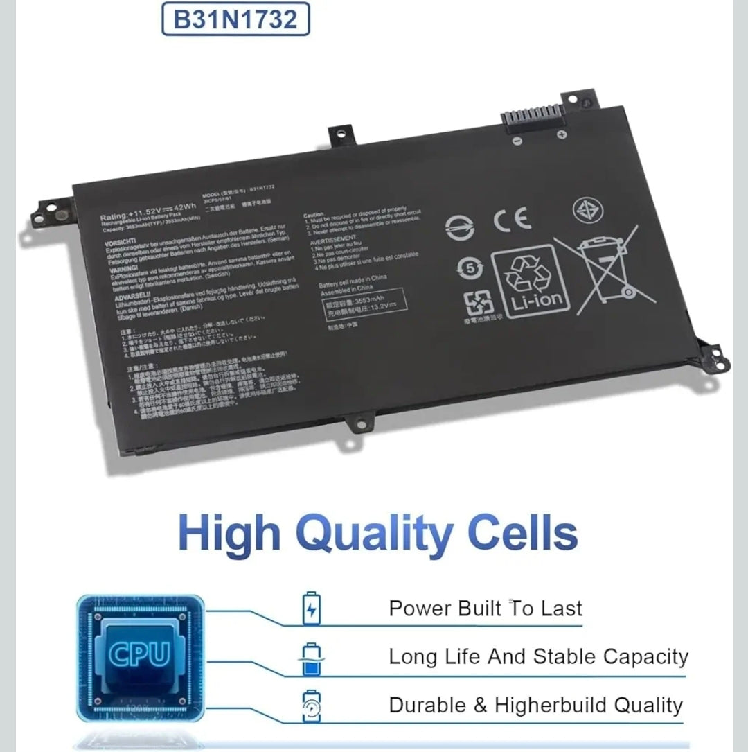 ASUS K430FA - B31N1732 Original Laptop Notebook Battery (1 Yr Warranty)