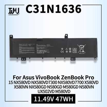 ASUS N580GD - C31N1636 Original Laptop Notebook Battery (1 Yr Warranty)