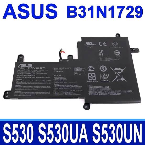 ASUS S5300FF - B31N1729 Original Laptop Notebook Battery (1 Yr Warranty)