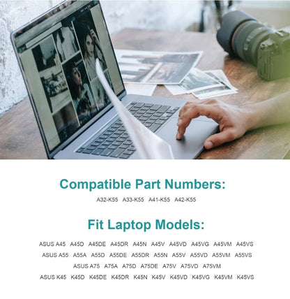 ASUS Pro86A - A32-K55 Original Laptop Notebook Battery (1 Yr Warranty)
