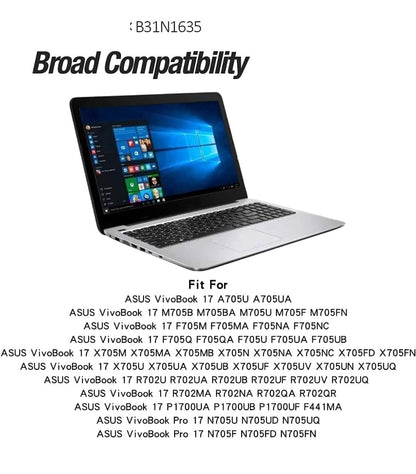 ASUS VivoBook 17 N705FN - B31N1635 Original Laptop Notebook Battery (1 Yr Warranty)