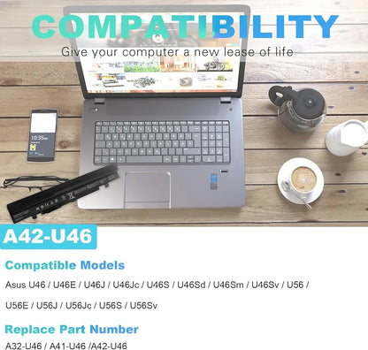 ASUS X32U - A42-U46 Original Laptop Notebook Battery (1 Yr Warranty)