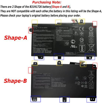 ASUS FX86 - B31N1726 Original Laptop Notebook Battery (1 Yr Warranty)