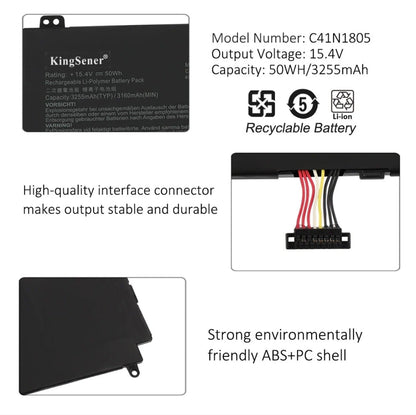 ASUS Zephyrus S GX531GX - C41N1805 Original Laptop Notebook Battery (1 Yr Warranty)